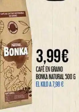 Claudio Café En Grano Bonka Natural oferta