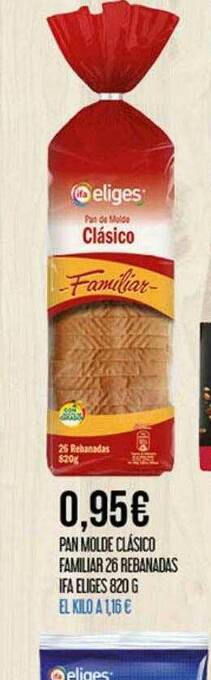 Claudio Pan Molde Clásico Familiar 26 Rebanadas Ifa Elige oferta