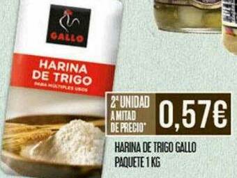 Claudio Harina De Trigo Gallo oferta