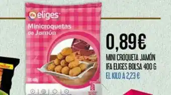 Claudio Mini Croqueta Jamón Ifa Eliges oferta