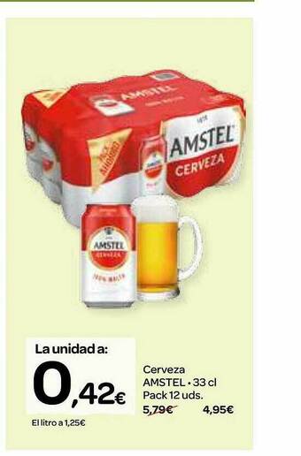 Dialprix Cerveza Amstel oferta
