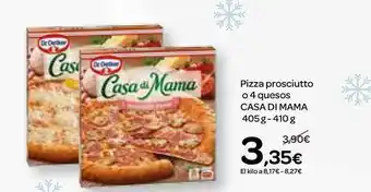 Dialprix Pizza Prosciutto O 4 Quesos Casa Di Mama oferta