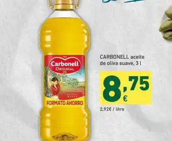 HiperDino Carbonell Aceite De Oliva Suave 3L oferta