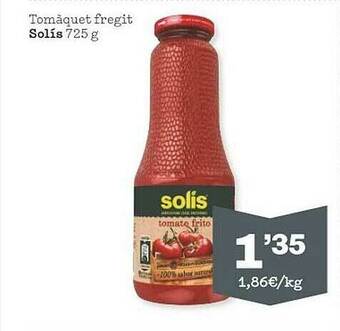 Sorli Tomàquet Fregit Solís oferta