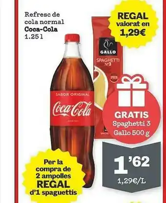 Sorli Refresco De Cola Normal Coca-cola oferta
