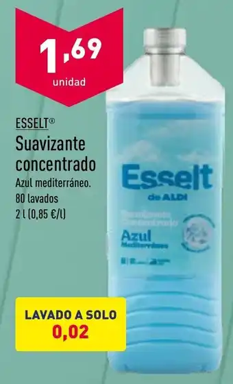 ALDI Esselt® Suavizante Concentrado 2 L oferta
