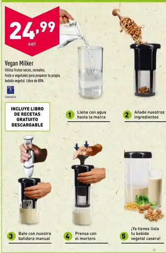 ALDI Vegan Milker Set oferta