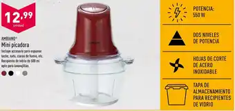 ALDI Ambiano® Mini Picadora oferta