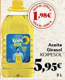 Gadis Koipesol aceite girasol oferta