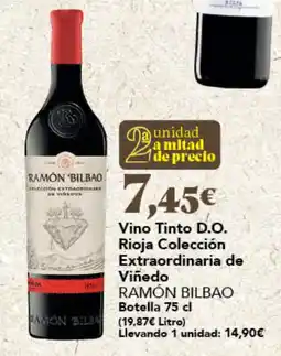Gadis Ramón Bilbao vino tinto d.o. rioja colección extraordinaria de viñedo oferta