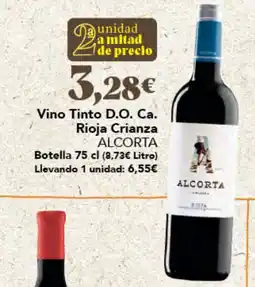 Gadis Alcorta vino tinto d.o. ca. rioja crianza oferta