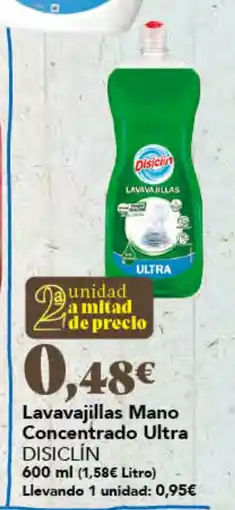 Gadis Disiclin Lavavajillas Mano Concentrado Ultra oferta