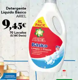 Gadis Ariel detergente liquido basico oferta