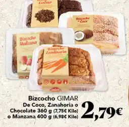 Gadis Bizcocho GIMAR oferta