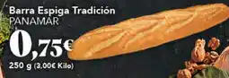 Gadis Panamar barra espiga tradicion oferta