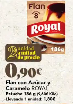 Gadis Royal flan con azúcar y caramelo oferta