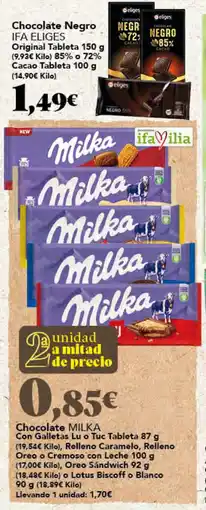 Gadis Milka Chocolate oferta