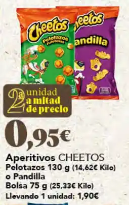 Gadis Aperitivos CHEETOS oferta