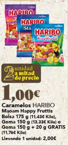 Gadis Haribo caramelos oferta