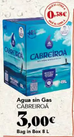 Gadis Cabreiroá Agua sin Gas oferta