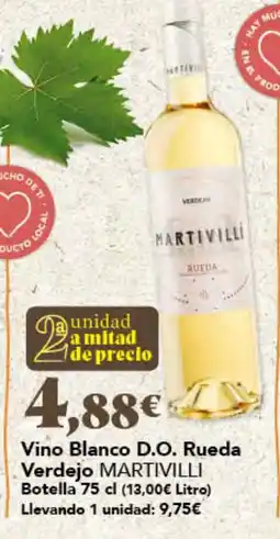 Gadis Martivilli vino blanco oferta