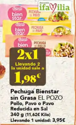 Gadis El Pozo pechuga bienstar oferta