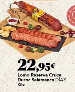 Gadis Díaz Lomo Reserva Cruce Duroc Salamanca oferta