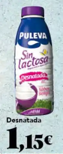 Gadis Puleva sin lactosa desnatada oferta