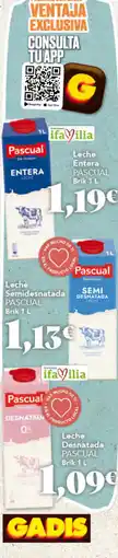 Gadis Pascual Leche Entera oferta