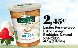 Gadis Xanceda lacteo fermentado estilo griego ecologico natural oferta