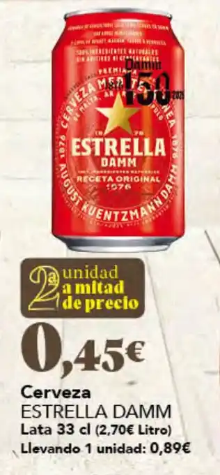 Cerveza Estrella Damm