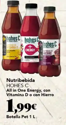 Gadis Hohes C All in One Energy oferta