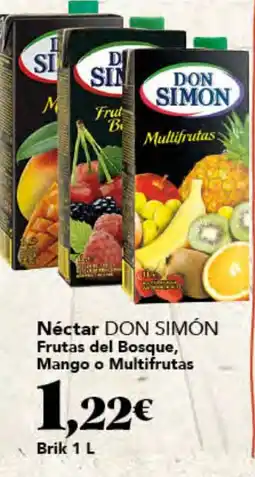 Gadis Don Simon nectar frutas del bosque mango o multifrutas oferta