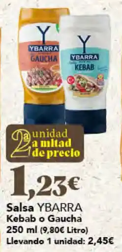 Gadis Ybarra salsa kebab o gaucha oferta