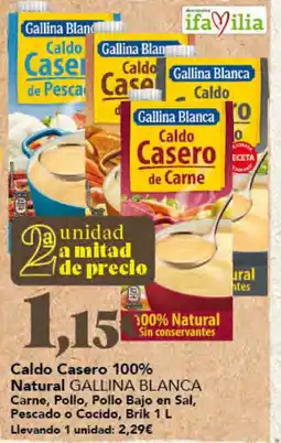 Gadis Gallina Blanca Caldo Casero oferta