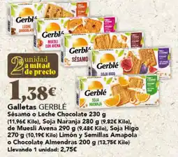 Gadis Galletas GERBLÉ oferta