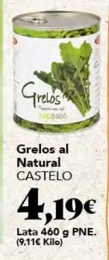 Gadis Castelo grellos al natural oferta