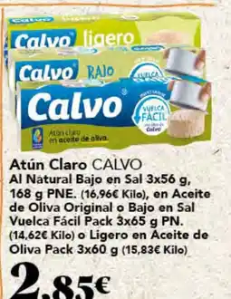 Gadis Calvo atún claro oferta