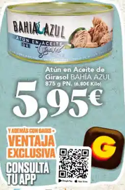 Gadis Bahia Azul atún en aceite de girasol oferta