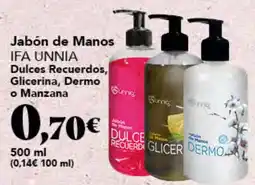 Gadis Ifa unnia jabón de manos oferta