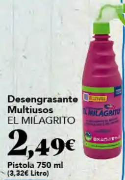 Gadis El Milagrito desengrasante multiusos oferta