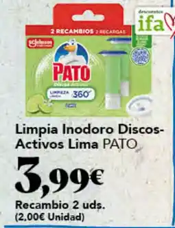 Gadis Pato limpieza inodoro discos activos lima oferta