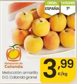 Eroski Melocotón de Calanda Melocotón amarillo oferta