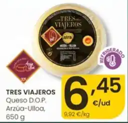 Eroski Tres Viajeros Queso D.O.P. Arzúa-Ulloa oferta