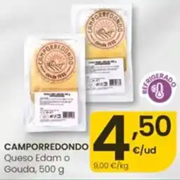 Eroski Camporredondo Queso Edam o Gouda oferta