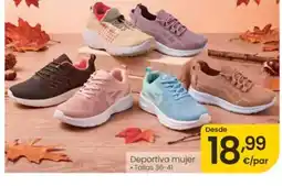 Eroski Deportiva mujer oferta