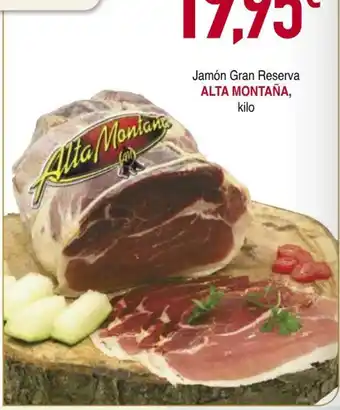 Alta Montaña jamón gran reserva
