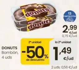 Eroski donuts Bombón oferta