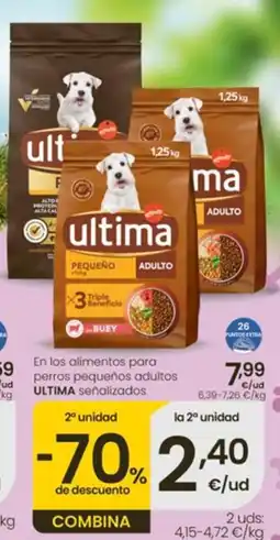Eroski ultima pequeno adulto oferta