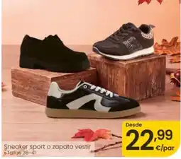 Eroski Sneaker sport o zapato vestir oferta